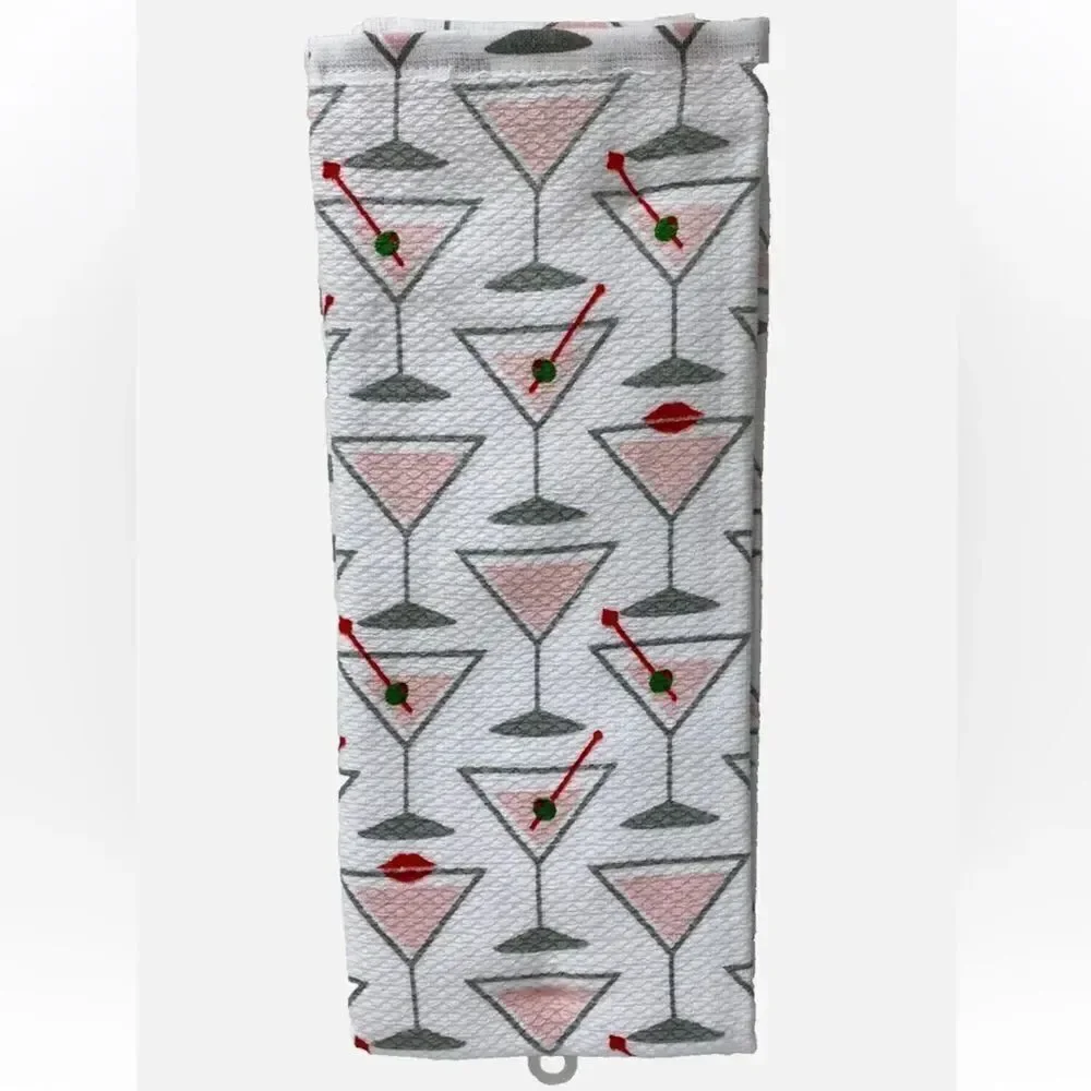 Kate Spade Dish Towels Set of Three in Martini Print!